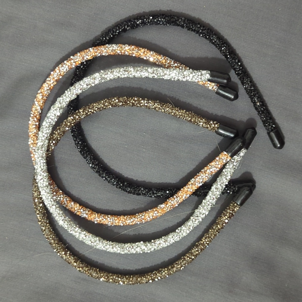 Anthro glitter and sparkles hair accessories / hairband